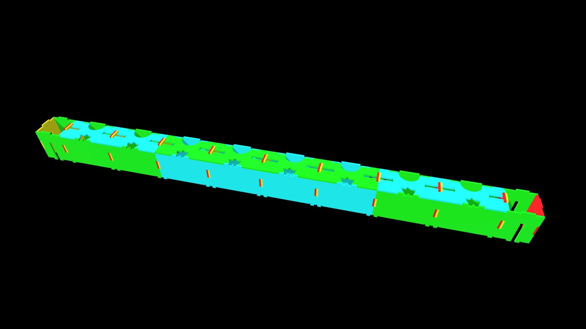 End M (edited for 4mm MDF laser model)