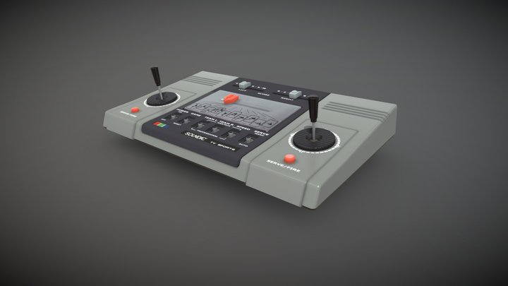 SOUNDIC TV SPORTS CONSOLE 3D Model