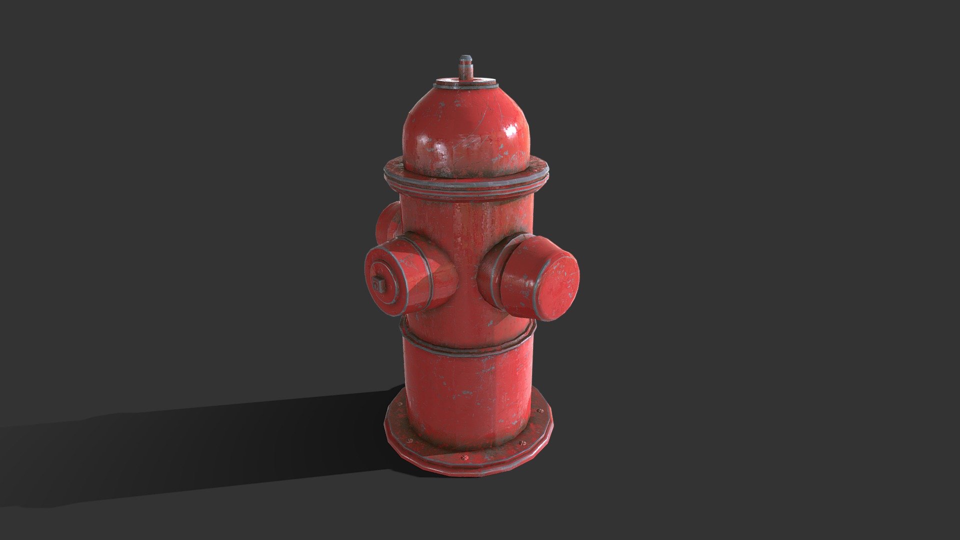 Low Poly Fire Hydrant - Buy Royalty Free 3D model by staticcc [578cbb4 ...