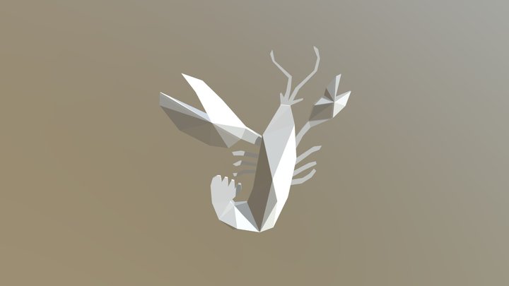 Lobster 1 3D Model