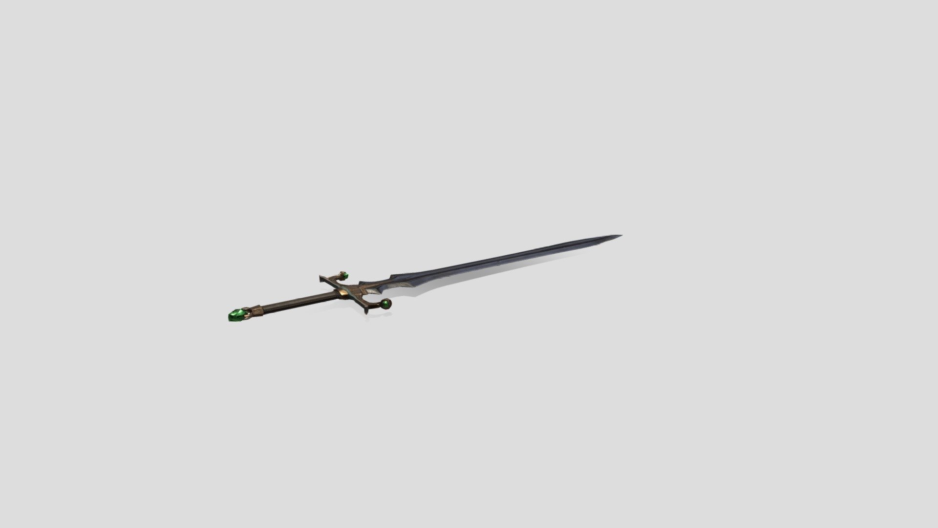 Fantasy Sword - Download Free 3D model by terrencetaylor ...