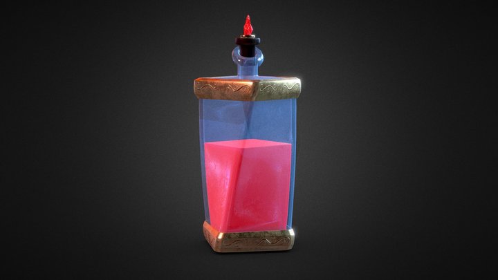 Health Potion 3D Model