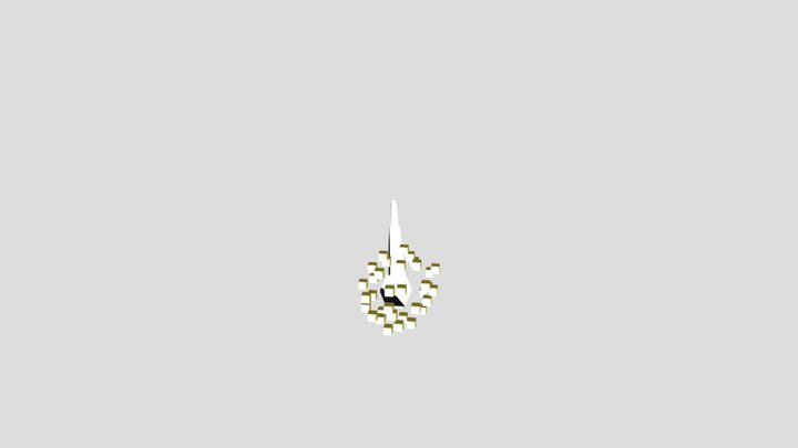 Gorilla Tag Sparkler 3D Model
