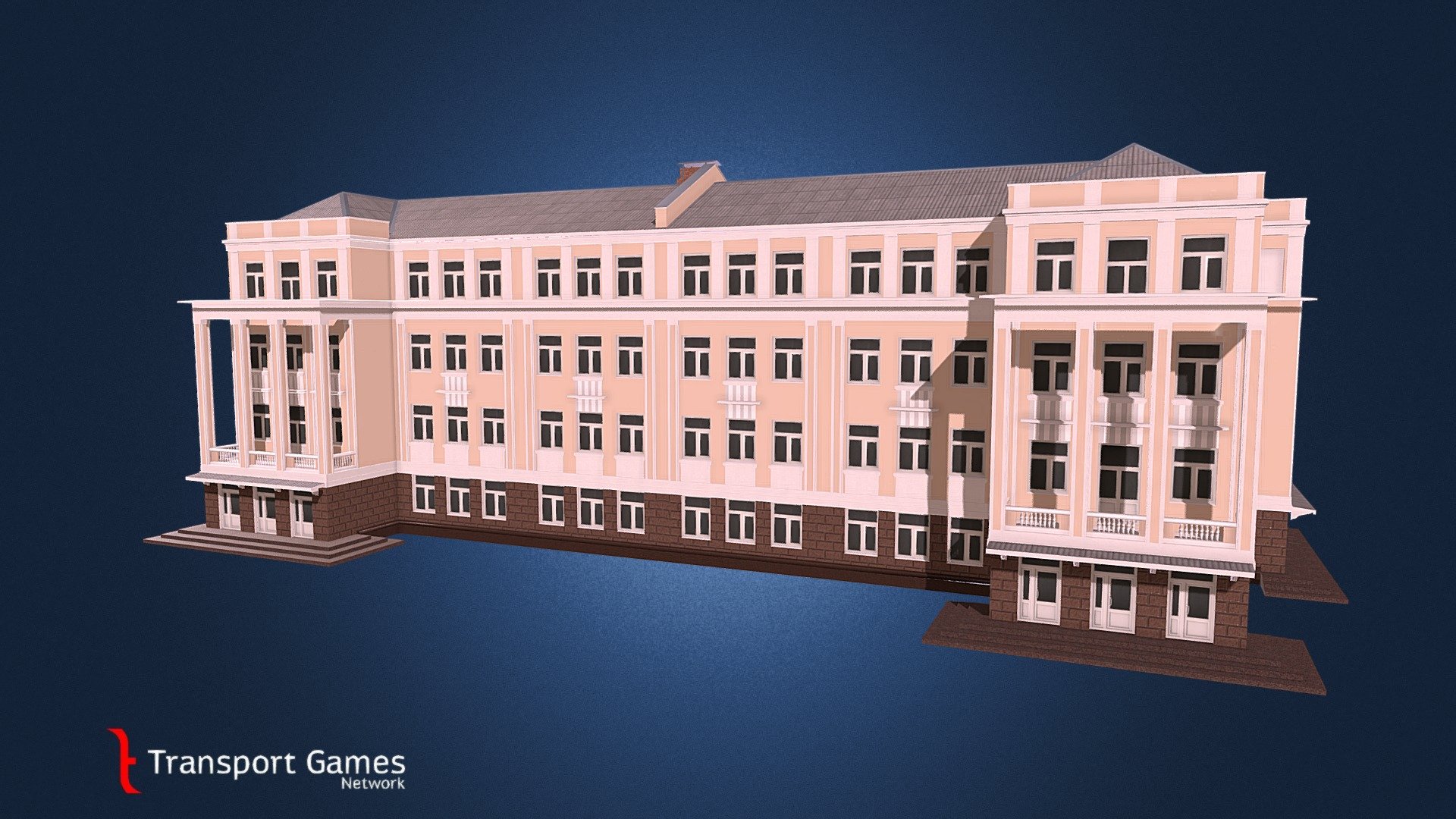 School (architect Kodner) - 3D model by targa (@targettius) [5791f81 ...