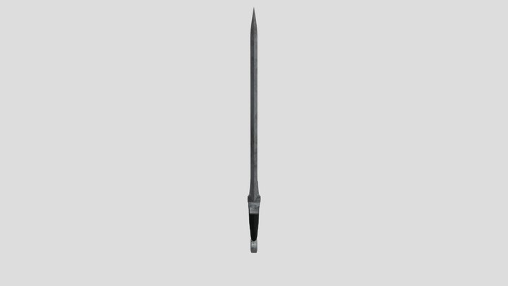 Medieval Sword 3D Model