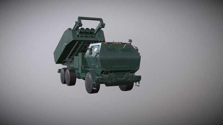 HIMRAS Ukraine military vehicles 3D Model