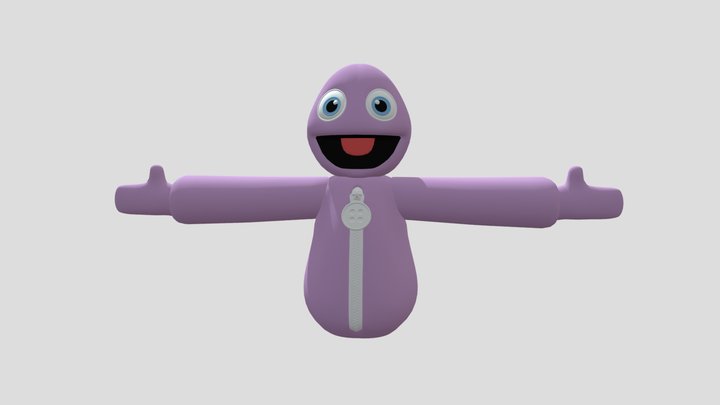 Pink Yeeps Plush – Kostenloses 3D-Modell STL