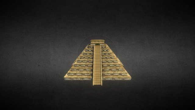 Maya Pyramid 3D Model