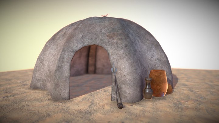 Tusken Raider Hut 3D Model