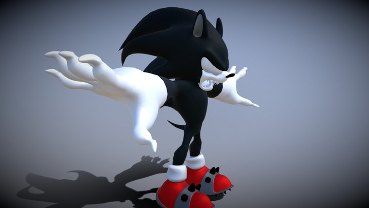 Sonic The Werehog 3D Model