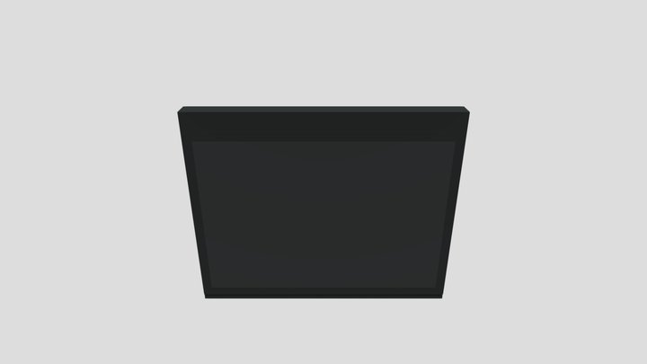 Free low-poly laptop 3D Model