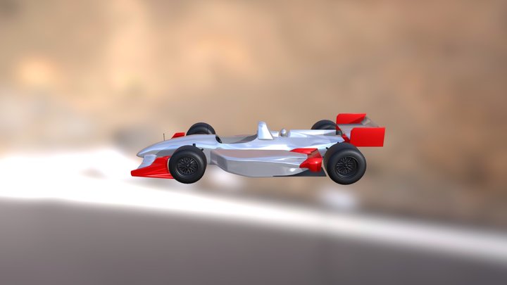 Racing Car 3D Model