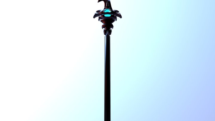 Halberd 3D Model