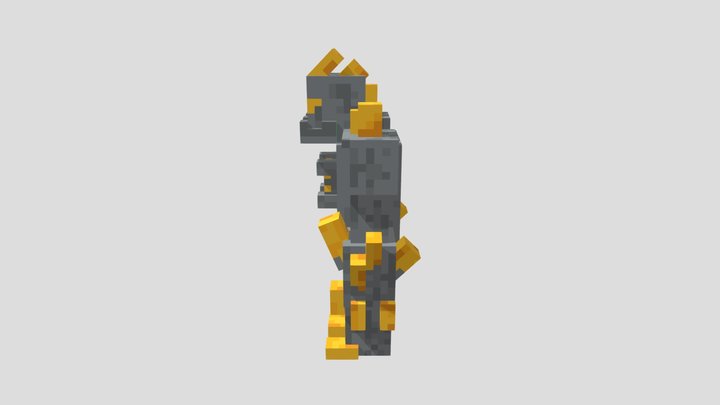 Earth golem 3D Model