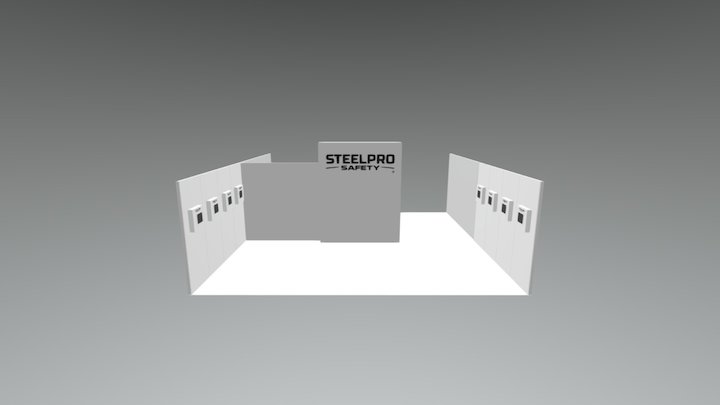 Stand HW Steelpro 3D Model