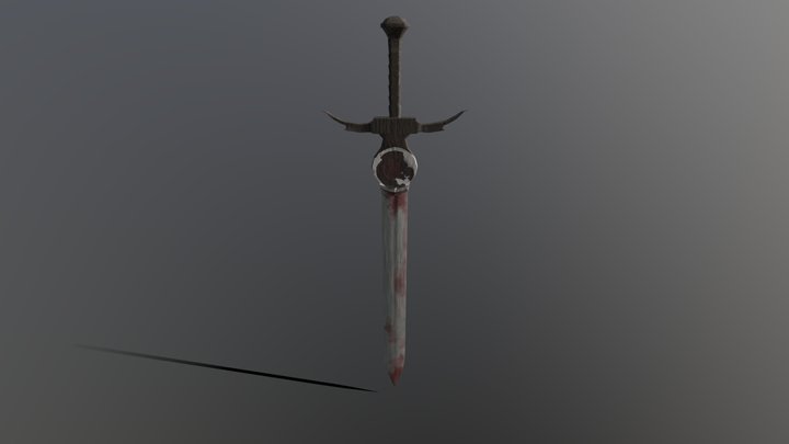 sword3-with UVmap 3D Model