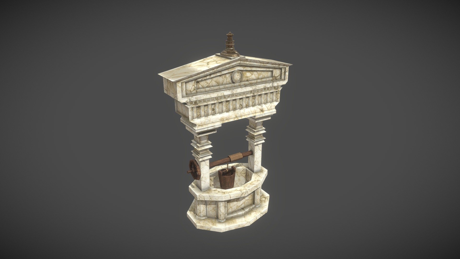 Intricate Greek Well - 3D model by George_Brand [57997c3] - Sketchfab