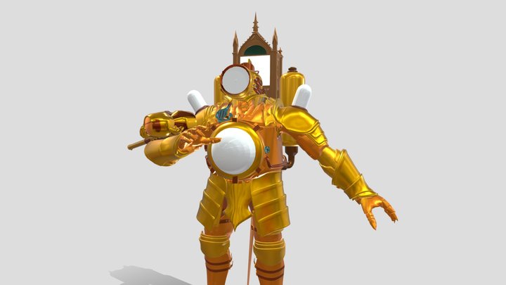 Titan Clock || Skibidi Toilet Multiverse 3D Model