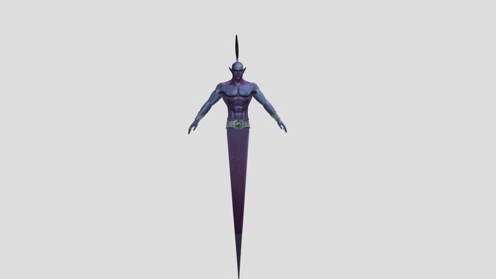 genius Blue 2 (2)3dfoint-model free – Gratis 3D-model STL