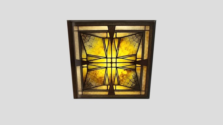 StainedGlassWindow 3D Model