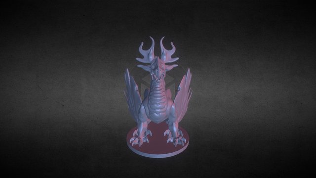 Forest Dragon Full 3D Model