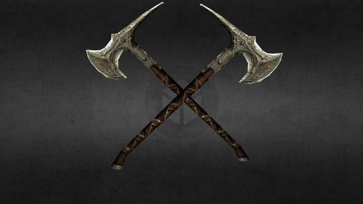 Ax - Low Poly 3D Model