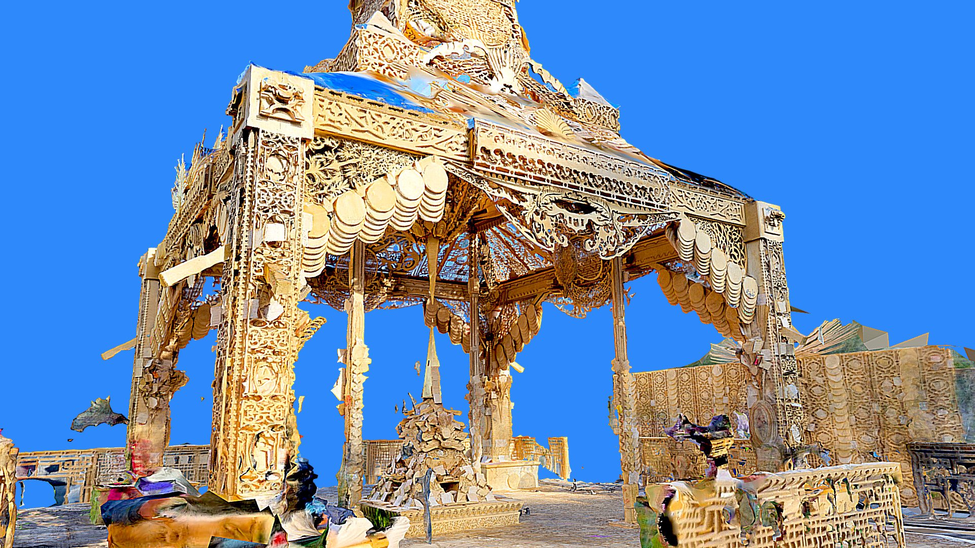 Burning Man Temple