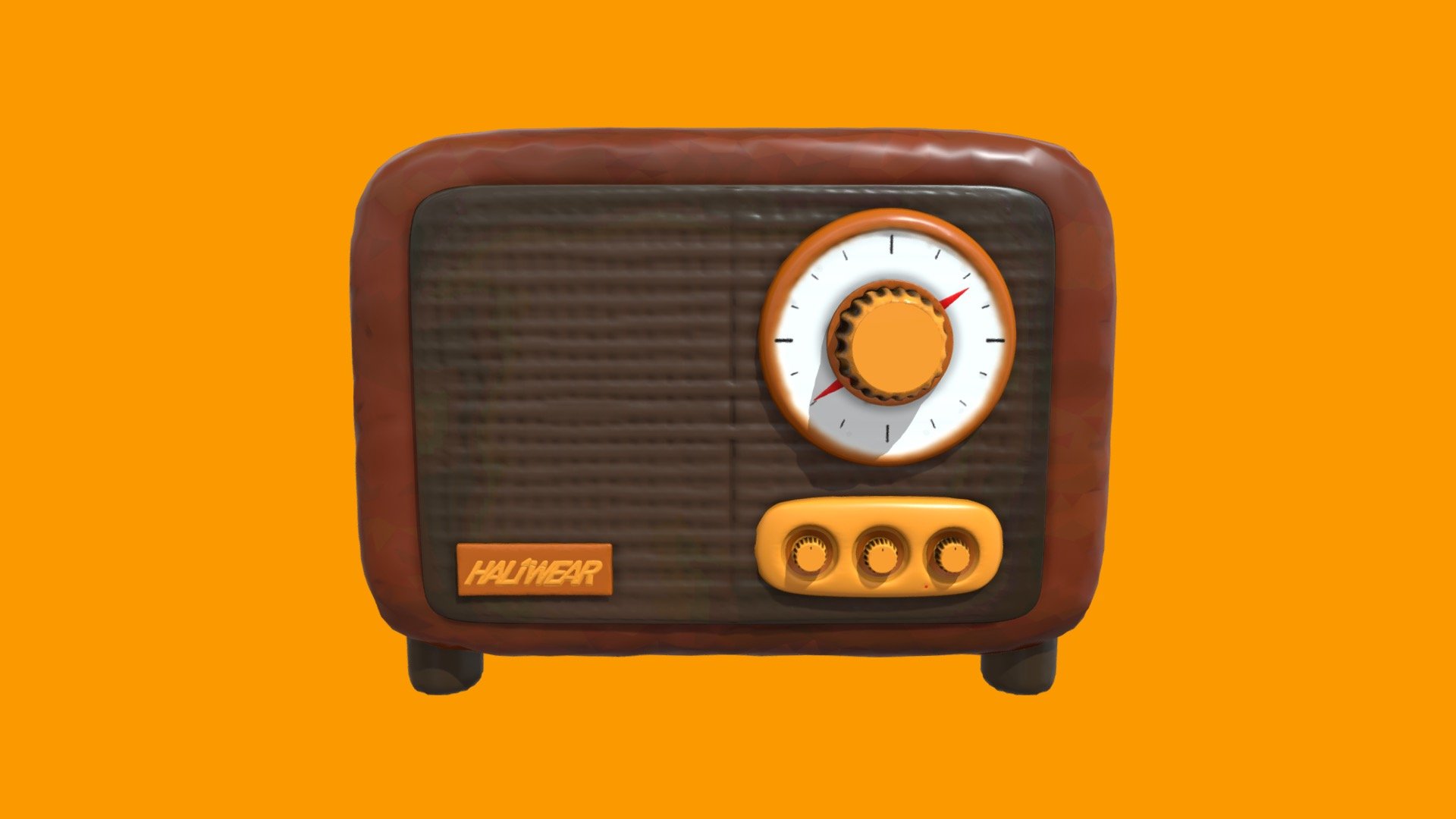 Old Fashioned Radio - 3D model by HopeTohme [579d20a] - Sketchfab