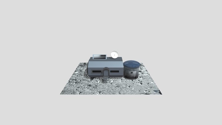moonBase 3D Model