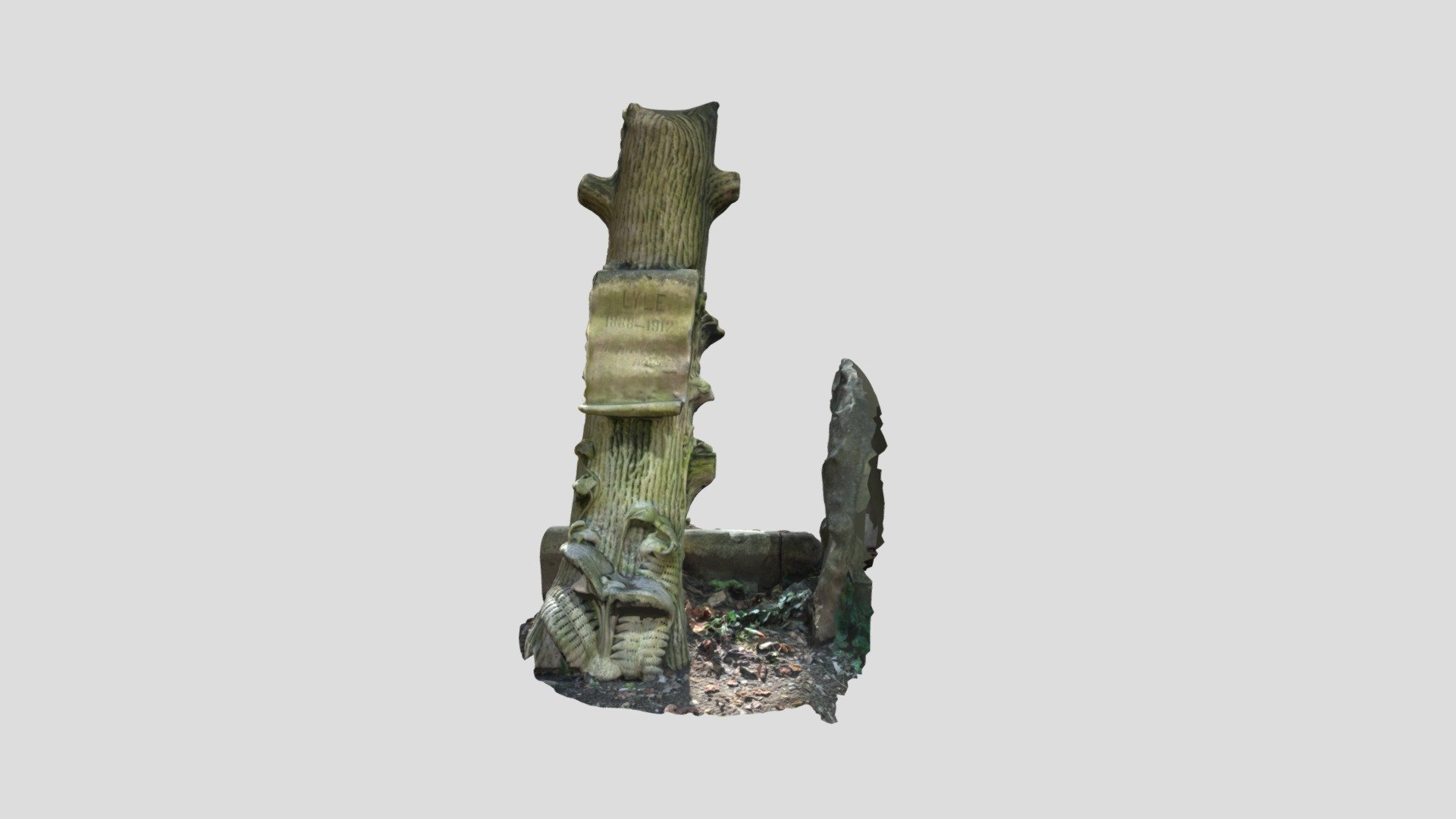Tree-style Grave Marker (VCU_3D_5531)