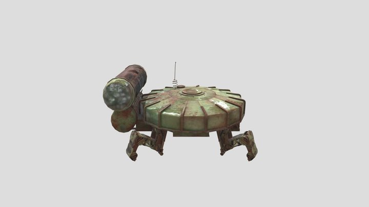Minecrab 3D Model
