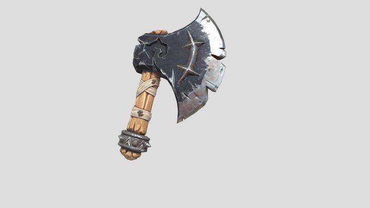 AAC202 A2 Axe 3D Model