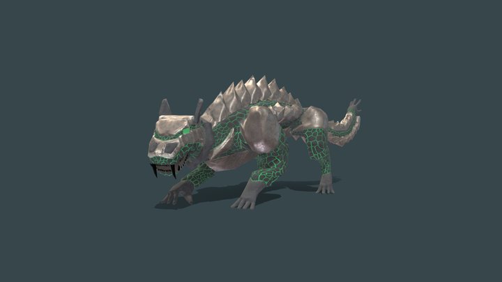 Ahuizotl 3D Model