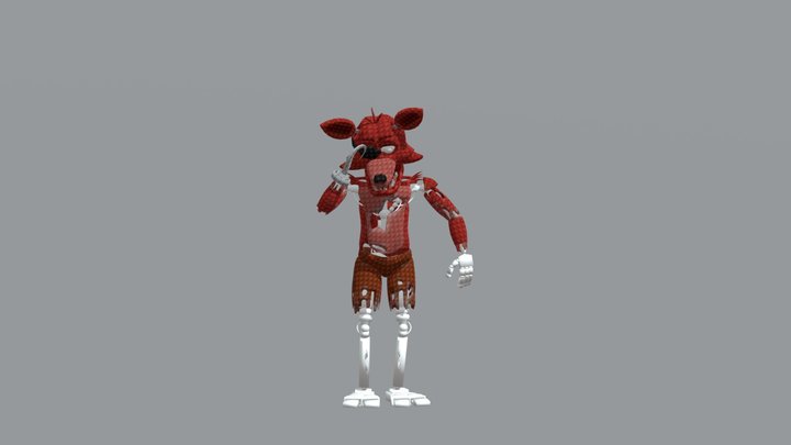 lego foxy 3D Model