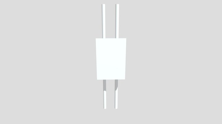 90° Two Screw Hole Bracket 3D Print