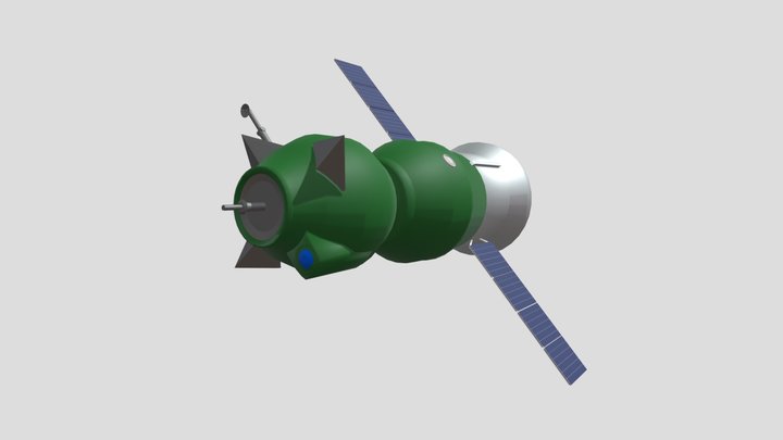 SojusKapsel 3D Model