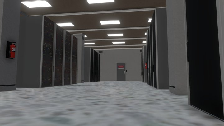 Server Room – Modello 3D gratuito STL