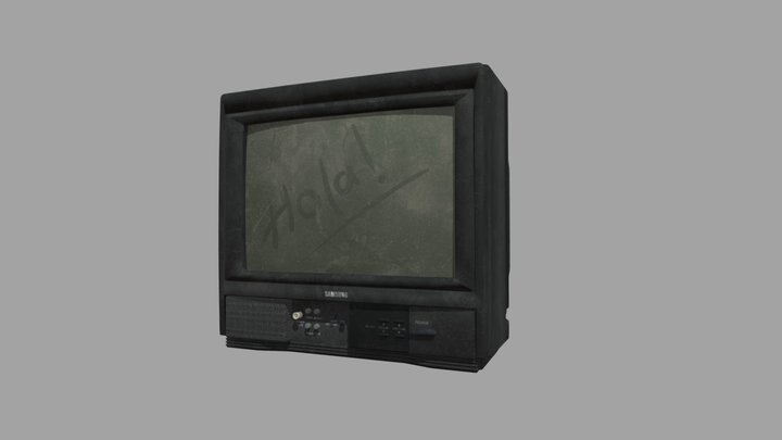 Television 3D Model