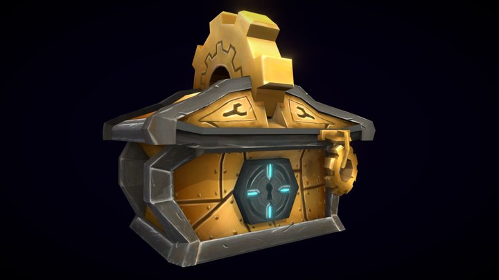 Warchest - DAE - Game Art Fundementals 3D Model