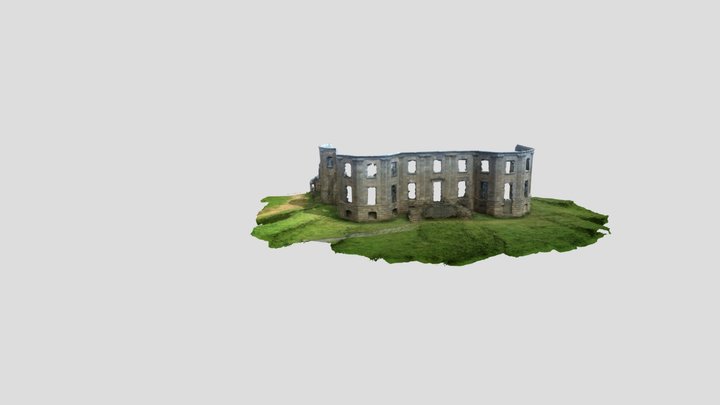 Downhill House, Castlerock, Northern Ireland 3D Model