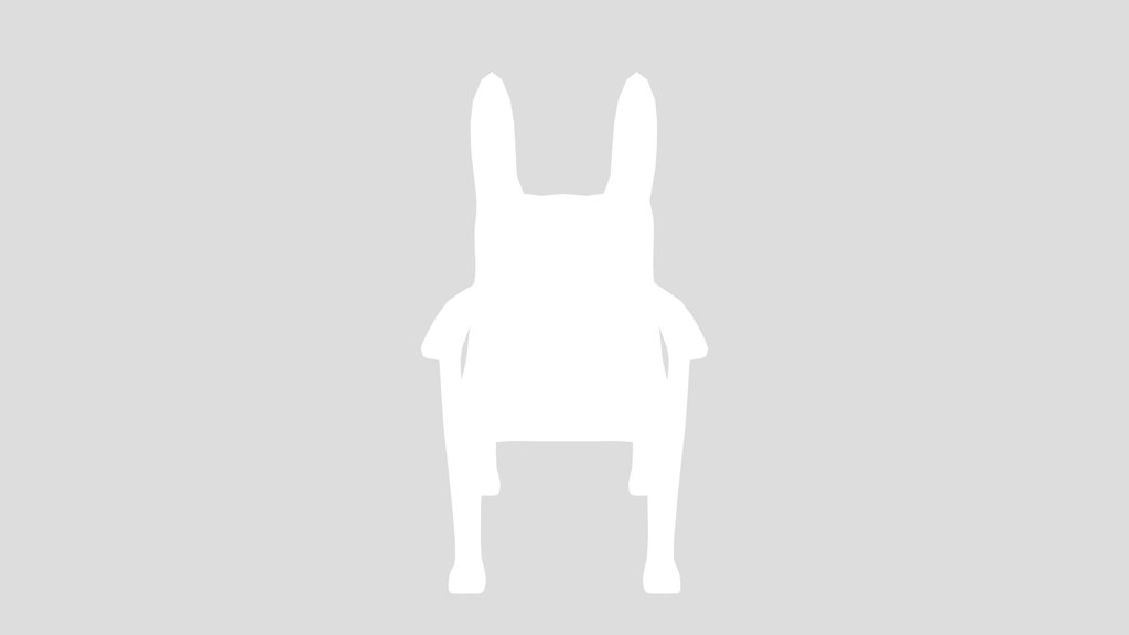 Hopper Rabbit Chair Pink
