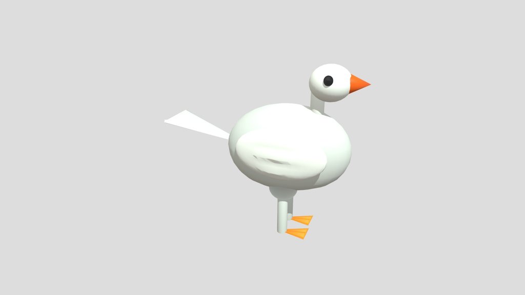 Duck (first 3d model!)