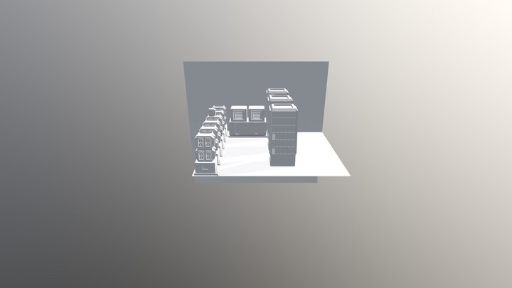 Random City 3D Model