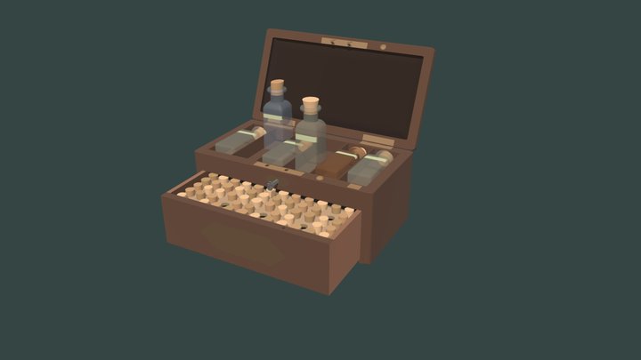 Medicine Chest 3D Model