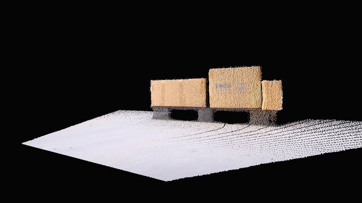 GV DS86_ Outdoor_2M_ Black Plastic Pallet_1 3D Model