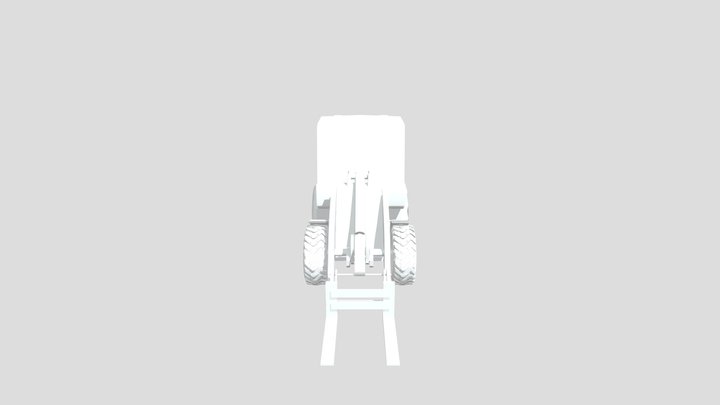 Wheel Loader Basic 3D Model