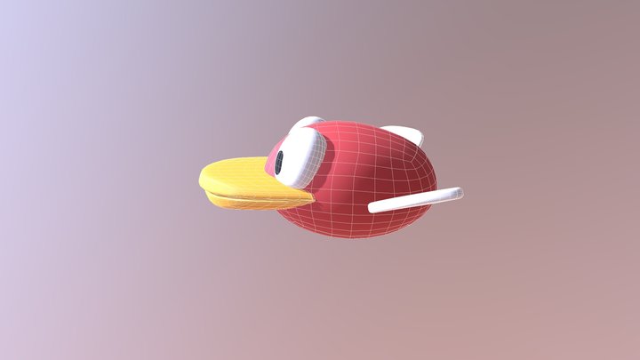 Flappy Bird FBX 3D Model