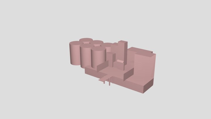 Wk2 Blockout 3D Model