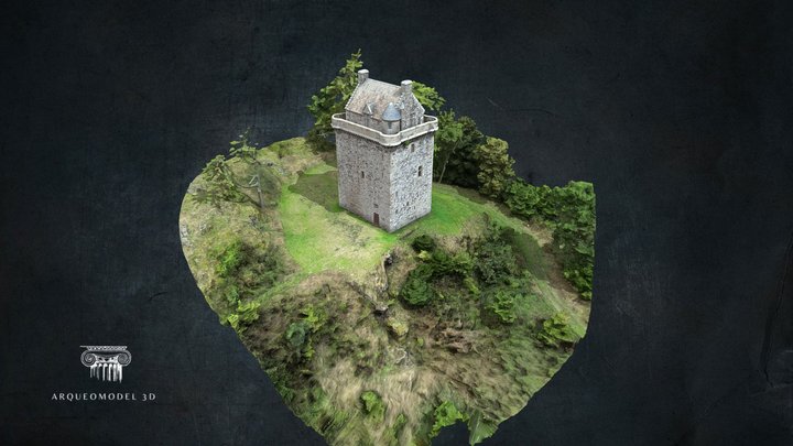 Fatlips Castle | SCOTLAND 3D Model
