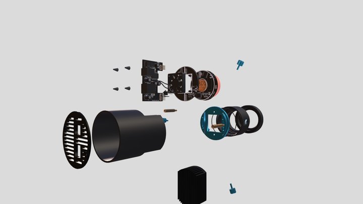 Camera 3D Model